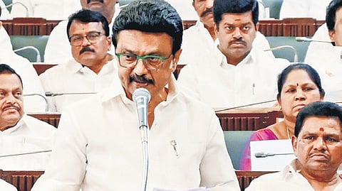 CM Stalin at the State Assembly 