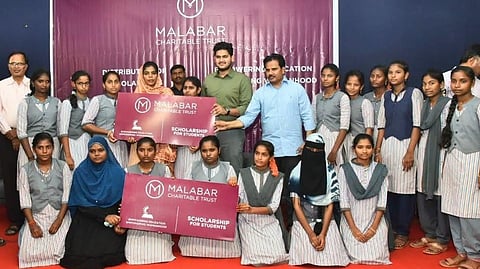 68 girls from Andhra Pradesh receive scholarships from Malabar Gold Trust