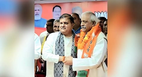 Former Congressman Dinesh Agrawal recently joined the BJP.