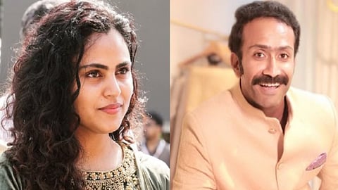 Vincy Aloshious (L) had shared details of the incident, alleging that the inappropriate behaviour by co-actor Shine Tom Chacko (R) occurred under the influence of narcotic substances. 