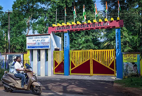 A 17-year-old boy was allegedly sexually assaulted by a man, deployed as a labourer, inside the boys hostel of Jawahar Navodya Vidyalaya (JNV) in Mundali.