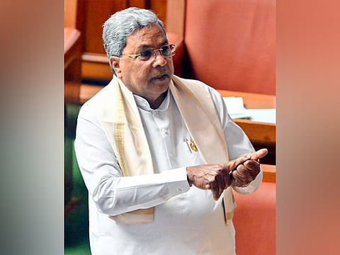 Karnataka Chief Minister Siddaramaiah