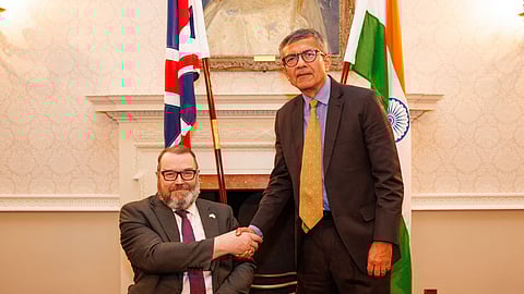 Permanent Secretary, David Williams CB, welcomed Indian Defence Secretary Rajesh Kumar Singh to London for the 24th UK-India Defence Consultative Group. 