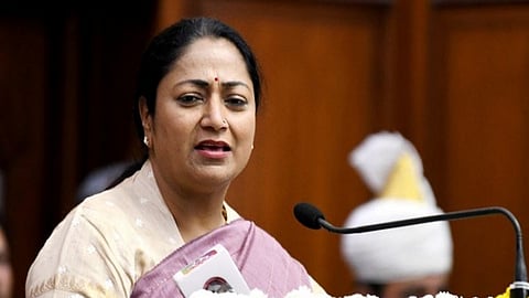 Delhi CM Rekha Gupta.