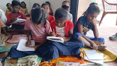 Every day, children gather at the police station premises to attend classes before going home. The area, around 120 km from the Gaya district headquarters, has seen a remarkable transformation, with the number of students rising from just a handful to 625 within a year.