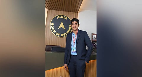 Seventeen-year-old Akarsh Chittineni from Vijayawada