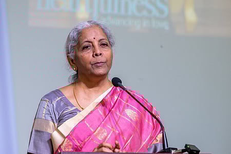 Finance Minister Nirmala Sitharaman