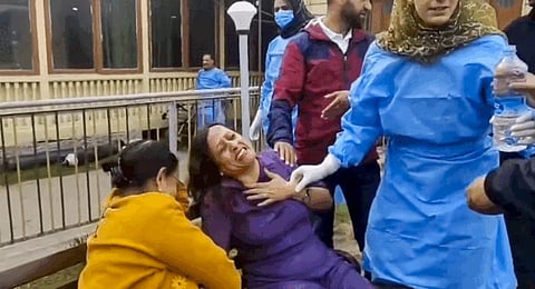 Prime Minister Narendra Modi took a briefing meeting  with EAM Dr S Jaishankar, NSA Ajit Doval, Foreign Secretary Vikram Misri and other officials in view of the PahalgamTerroristAttack in Kashmir