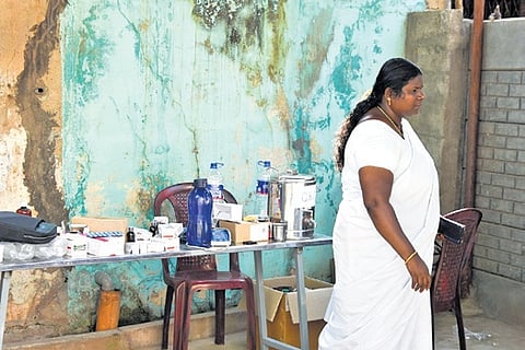 A medical camp in Woraiyur