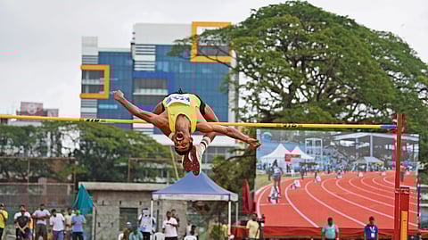 Sarvesh Anil Kushare, who won the gold in high jump