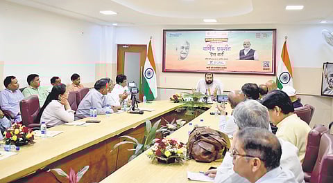 , KVIC chairman Manoj Kumar said the production increased fourfold with a jump of 347% and sales increased five fold with a jump of 447%.