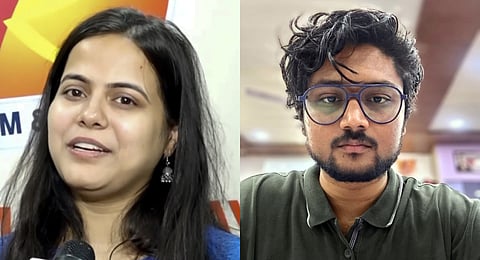Shakti Dubey and Rangamanju, who topped the civil services examination 2024. 