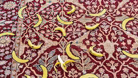 Floored by naughty and chic