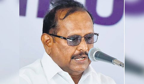 Law Minister S Regupathy