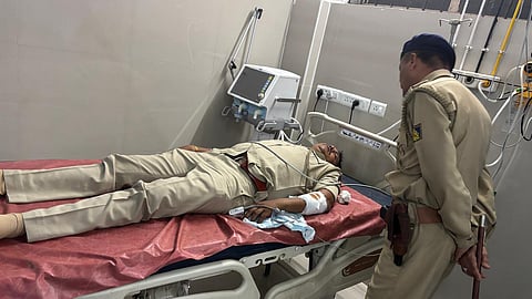 Two dacoits who were allegedly planning to loot another ATM on Saturday were injured in police firing in the early hours, after they attacked the police team that tried to arrest them.