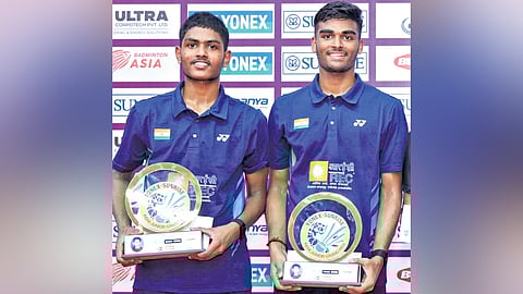 Arigela Bhargav Ram and Gobburu Viswa Tej both aged 17, have catapulted Indian badminton into the global spotlight by securing the No. 1 spot in the BWF Junior Boys Doubles rankings