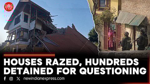 Pahalgam attack fallout: Houses of terror suspects razed in J&K's Bandipora | Crackdown intensifies