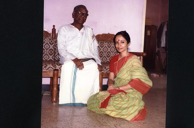 Alarmel Valli with Subbaraya Pillai