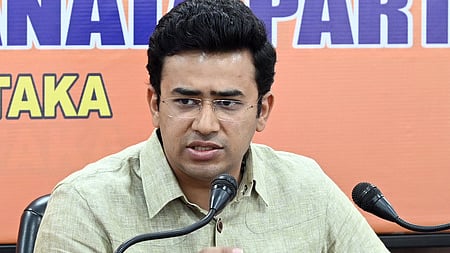 Bengaluru South MP Tejasvi Surya.