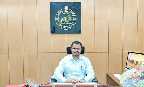 Mayurbhanj district collector Hemakanta Say.