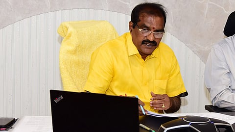 Water Resources Minister Nimmala Ramanaidu