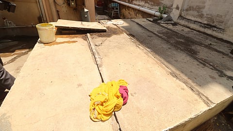 Four year old girl drowned in a water storage tank.