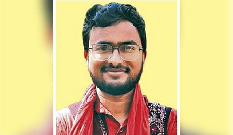 JNUSU's new president Nitish Kumar