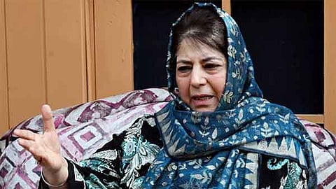 PDP Chief Mehbooba Mufti 