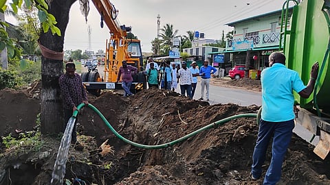 The State Highways Department officials with the help of the NGOs and volunteers have begun the translocation of 262 trees on the Avianshi-Annur-Mettupalayam Stretch to make way for 4 lane widening project works.