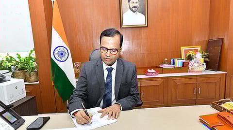 Chief Secretary of the Telangana government K. Ramakrishna Rao.