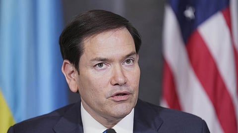 US Secretary of State Marco Rubio.