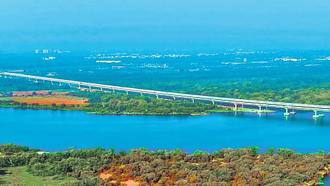 To ensure seamless connectivity, the government is laying 350 km of trunk roads integrated with underground utilities and smart infrastructure. 