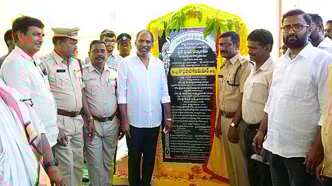 Minister Gottipati Ravikumar laid the foundation stone for key development projects in Addanki on Wednesday. 