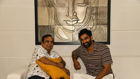 Brahmanandam and Raja Goutham