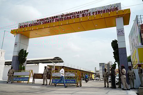 No decision has been announced to rename the terminus from its original dedication to Rajiv Gandhi