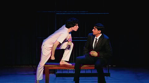 A scene from the play