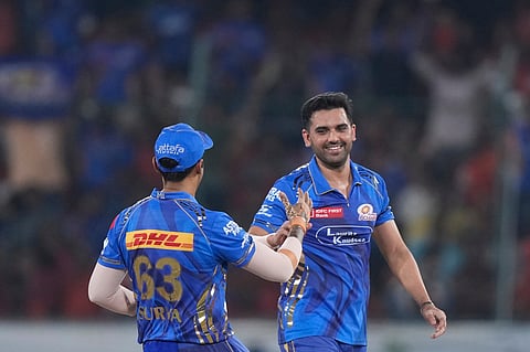 Deepak Chahar has played a vital role for the Mumbai Indians this season