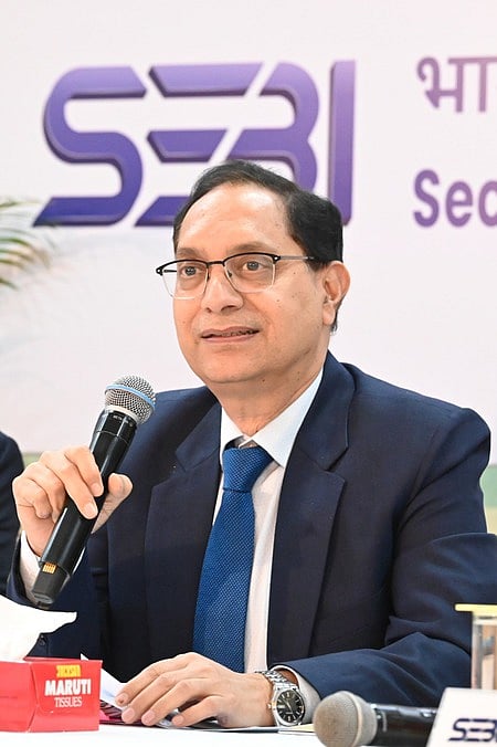 Sebi chairman Tuhin Kanta Pandey (File photo)