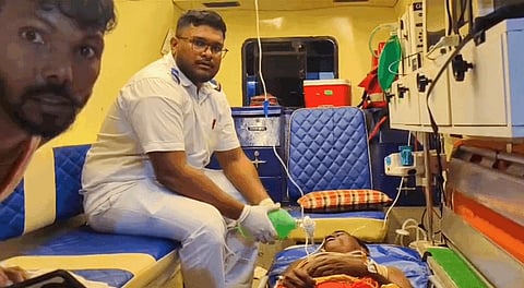 At least six persons were killed in the stampede, and several devotees have sustained injuries