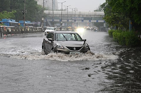 Major parts of the city faced widespread waterlogging, particularly in areas that have historically struggled with drainage. 