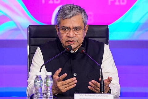 Union Minister Ashwini Vaishnaw at the WAVES 2025, in Mumbai, Saturday, May 3, 2025.