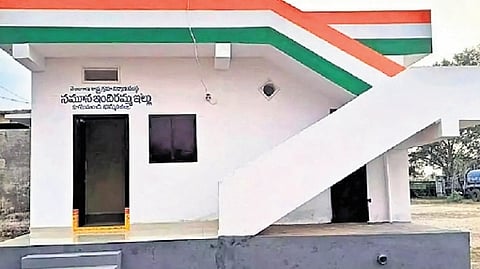 It has come to the notice of the government that 285 out of 2,832 Indiramma houses are being constructed by beneficiaries on plot sizes measuring above 600 sft.