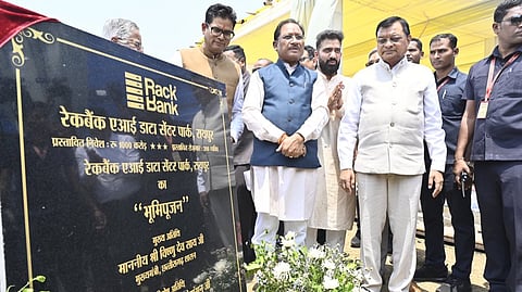 The groundbreaking ceremony for the establishment of the nation's first AI Data Center Park was held in Nava Raipur. 