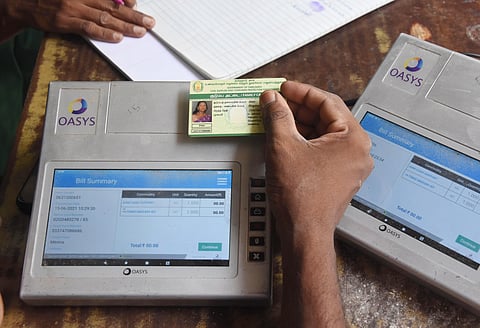 Beneficiaries above the age of 70 are facing verification issues due to faded fingerprints. 