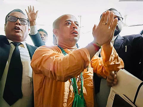 Bangladesh: Hindu priest Chinmoy Krishna Das shown arrested in four murder cases 