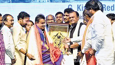 Telangana to get projects worth Rs two lakh crore in two years: Union Minister Gadkari