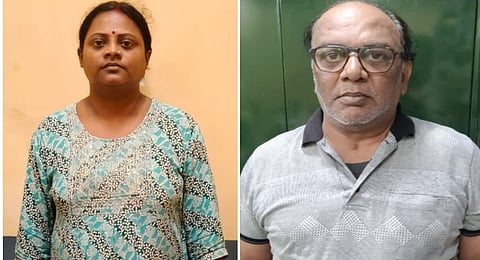 The accused have been identified as Ashok Nanda (53) of Siliguri and Jayarani Basak (38) of Kolkata. 