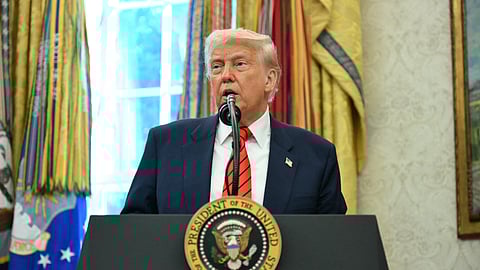 US President Donald Trump