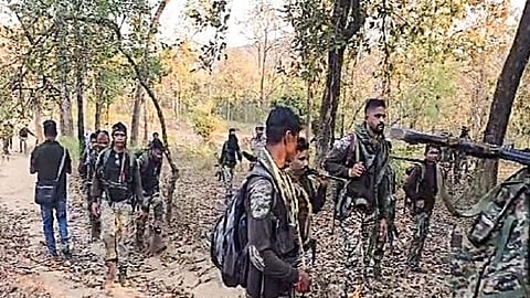 At least twenty-two Maoists were killed in an encounter with security forces during the ongoing anti-Maoist operation ‘Mission Sankalp’.