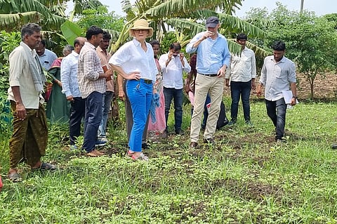 Japan’s KfW team praises natural farming practices in Andhra Pradesh